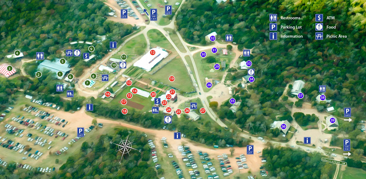 2014 Fairgrounds Map