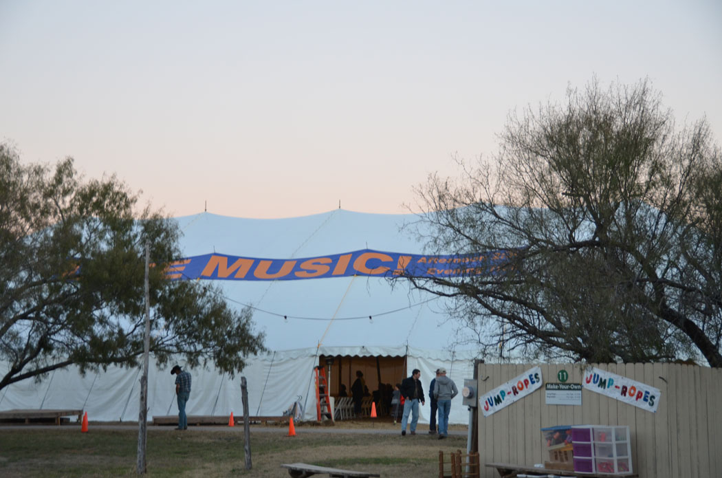 Live Music in the tent